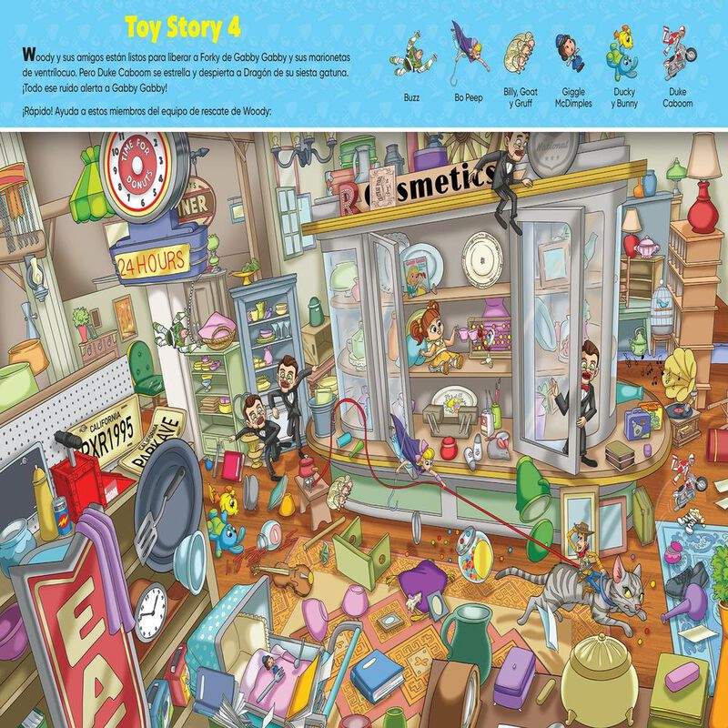 Disney Pixar: Busca y Encuentra - Libro de Acti... image number null