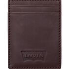 Tarjetero Con Bolsillo Frontal Magn&eacute;tico Wallet Levi's Para Hombre, Color Marr&oacute;n