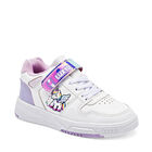 Lux-10 tenis para ni&ntilde;a blanco lila rosa cod 140584-D