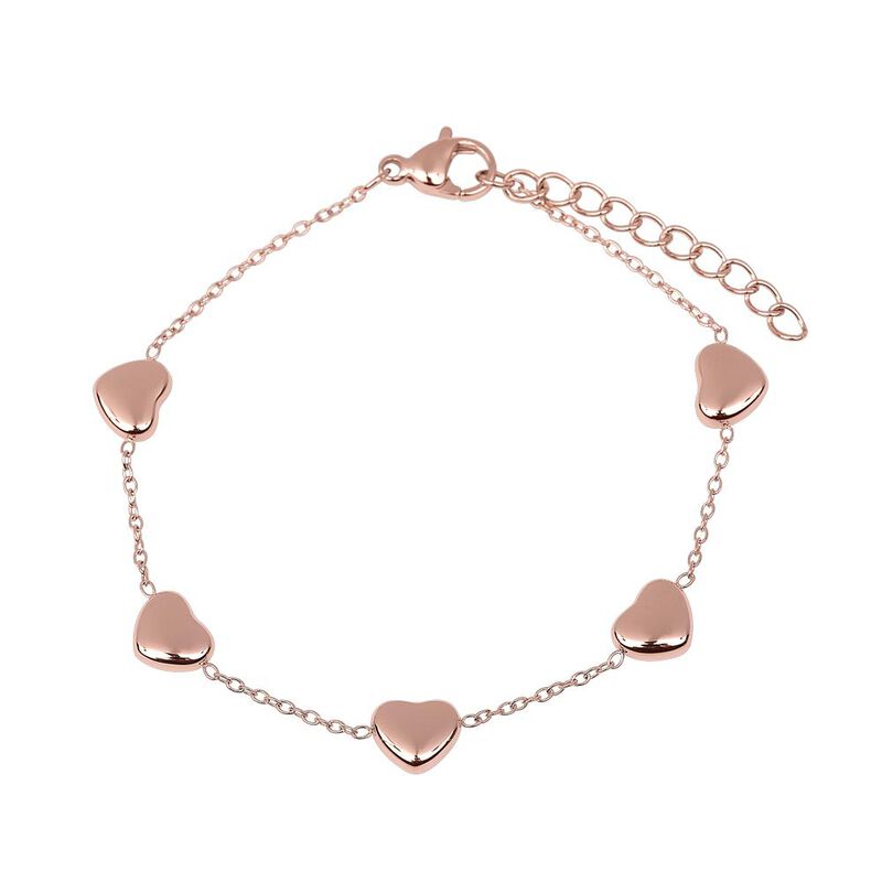 Pulsera Mujer Acero Inoxidable Corazón Regalos ... image number null