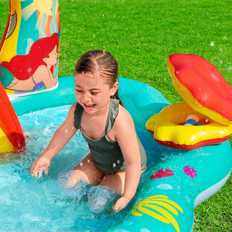 Alberca Inflable Disney Princesas La Sirenita c... image number null