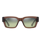 Gafas de Sol Maui Jim Kenui Marrón Claro Traslúcido Brillante