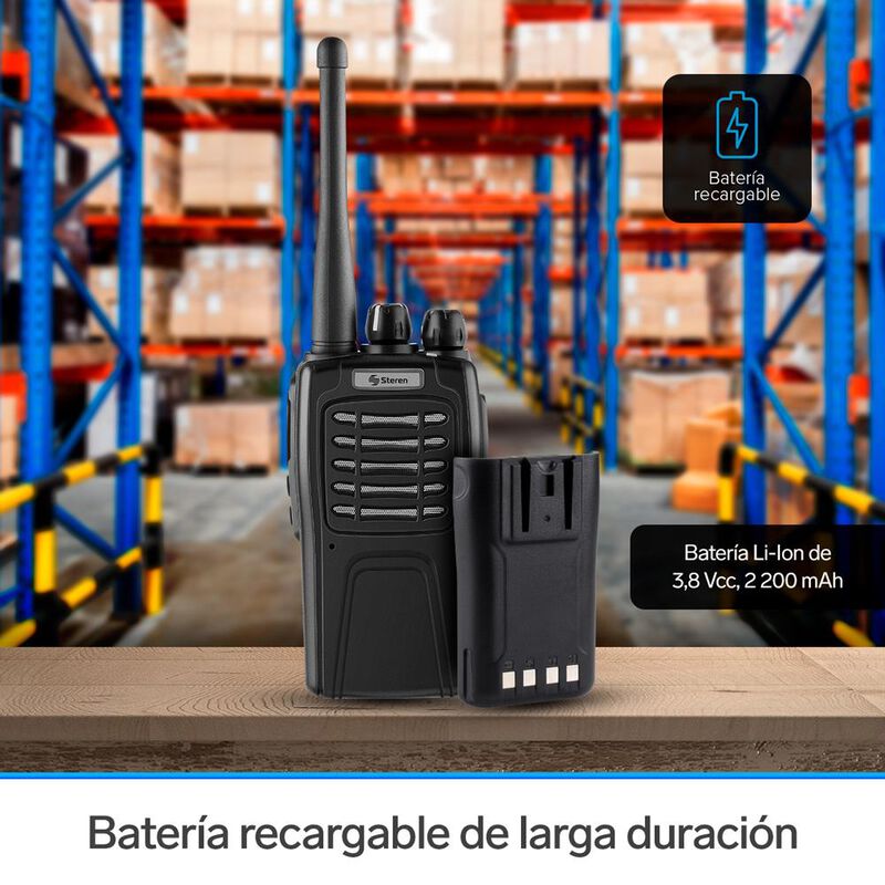 Radio Intercomunicador Profesional, Hasta 5 Km ... image number null