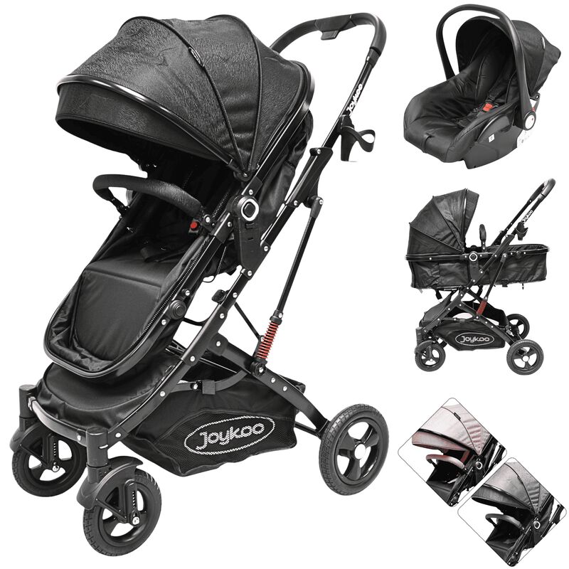 Carriola para Beb&eacute; con Portabeb&eacute; Reversible Con... image number null