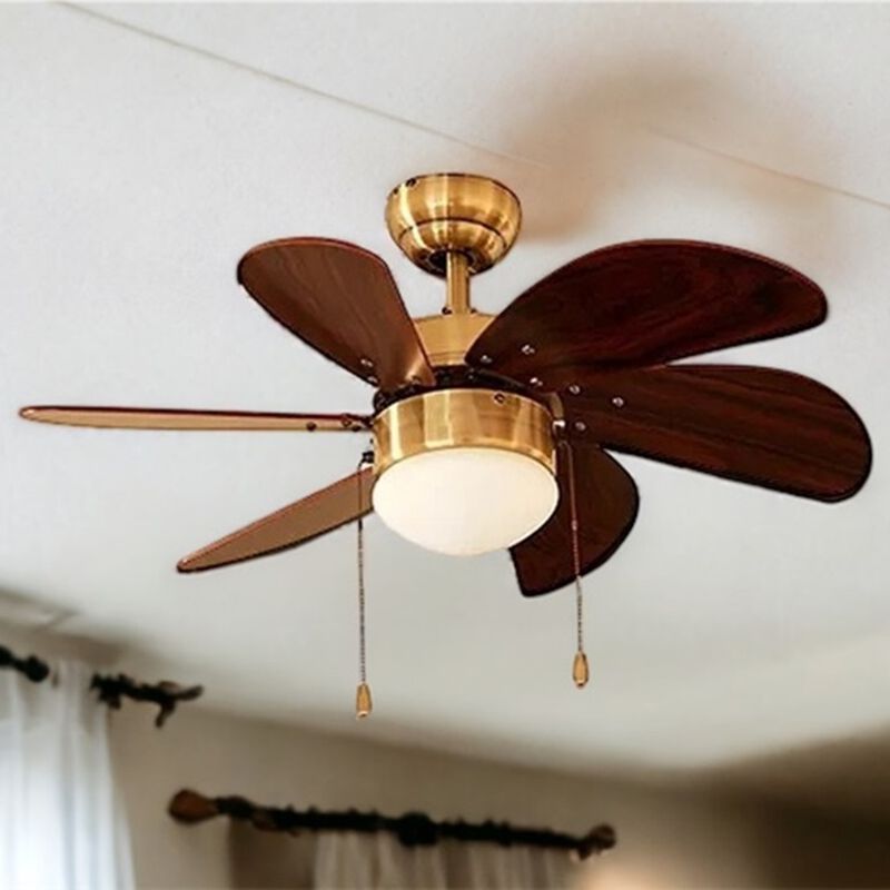 Ventilador de Techo Adir Vinica con L&aacute;mpara image number null