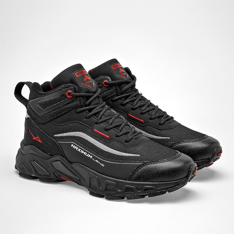 Pontiac Zapato hiking para hombre negro image number null