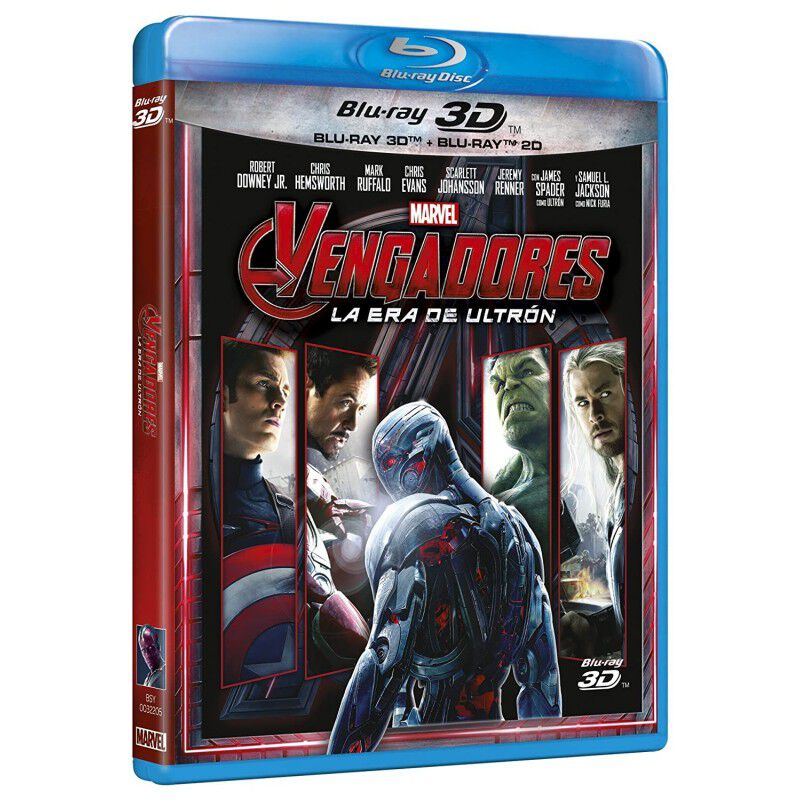 Vengadores: La Era De Ultr&oacute;n (3D + 2D) [Blu-ray... image number null