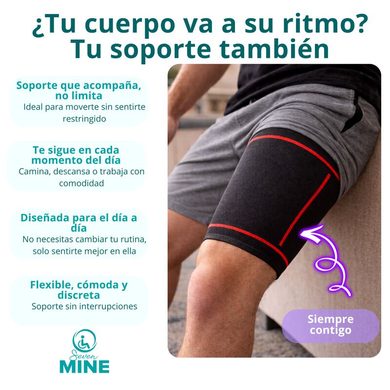 Muslera Compresiva Seven Unisex image number null