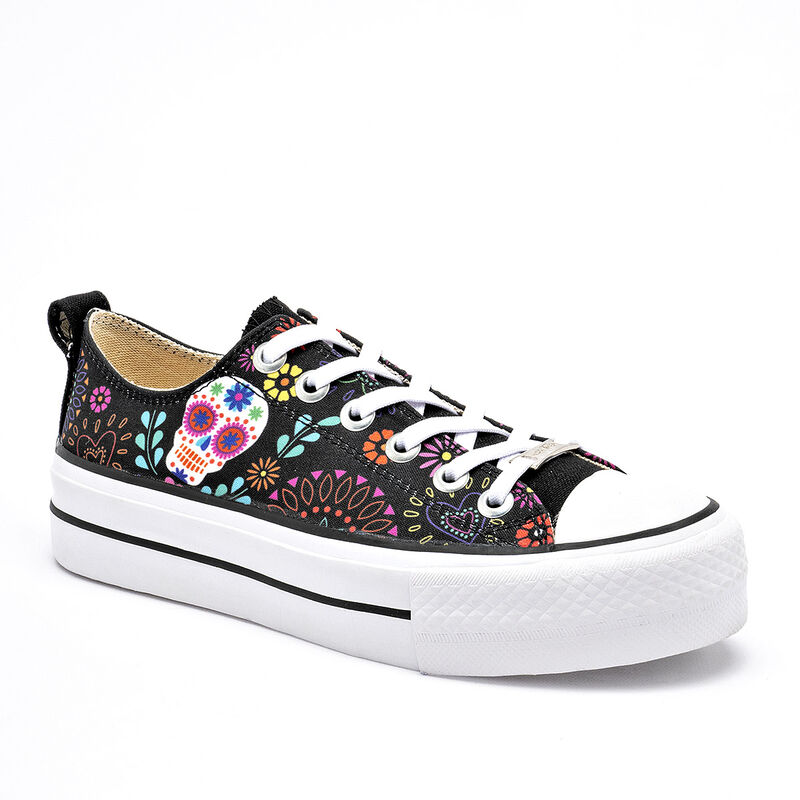 Mora Tierra Tenis urbano para mujer negro multi... image number null