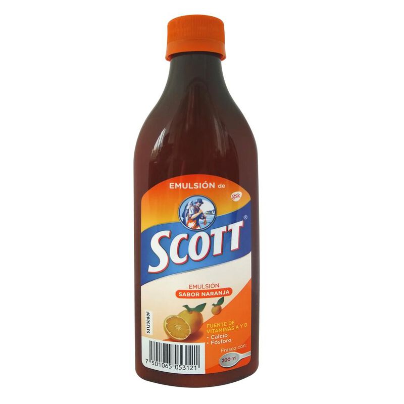 Emulsion Scott Naranja - 200 Mililitro image number null