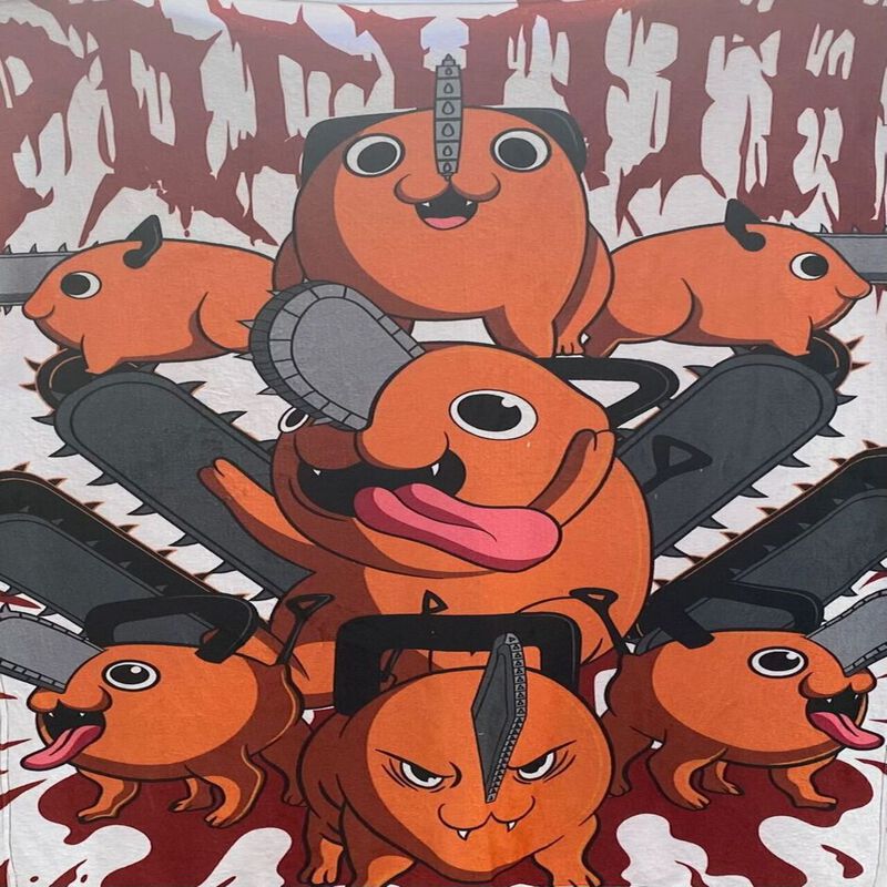 Exclusiva! Cobija Frazada Ultra Suave Pochita C... image number null