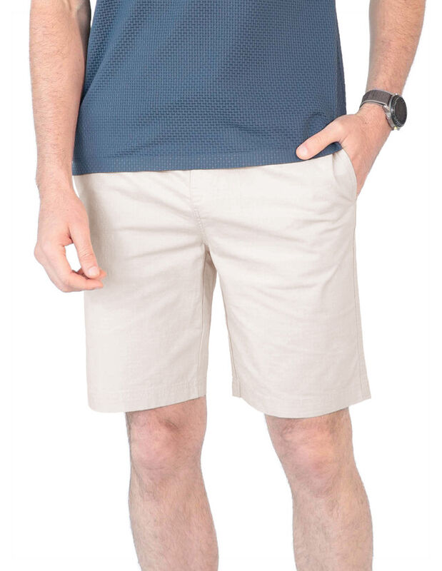 Short Caballero Cintura Ajustable Crema Rooseve... image number null