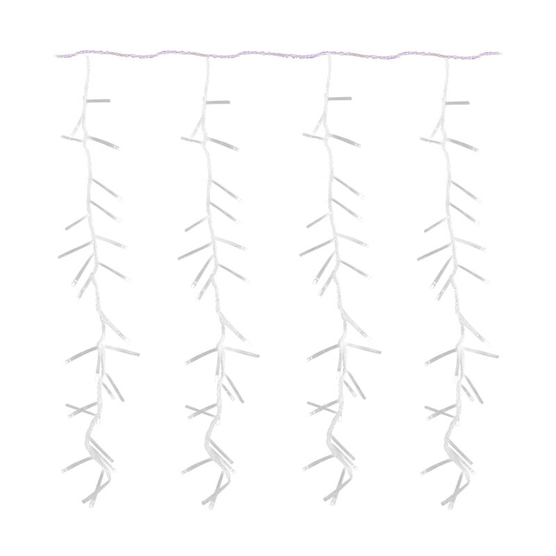 Cortina serie de luces 400 LED focos Blanca 3m ... image number null