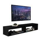 Mesa para Tv Flotante Kerin Wengue Virtual Muebles