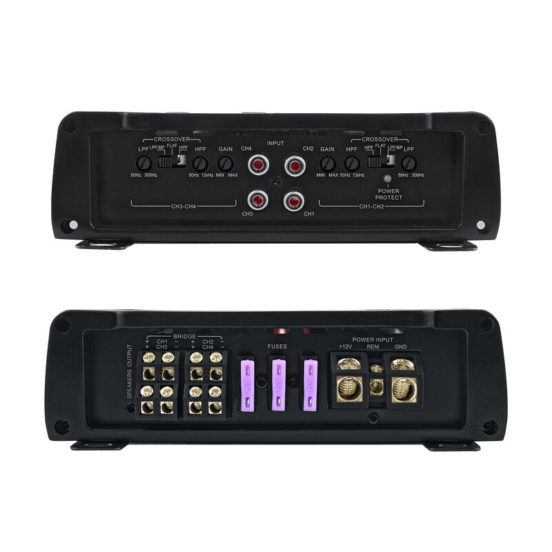 Amplificador para auto clase A/B 4 Canales Audi... image number null