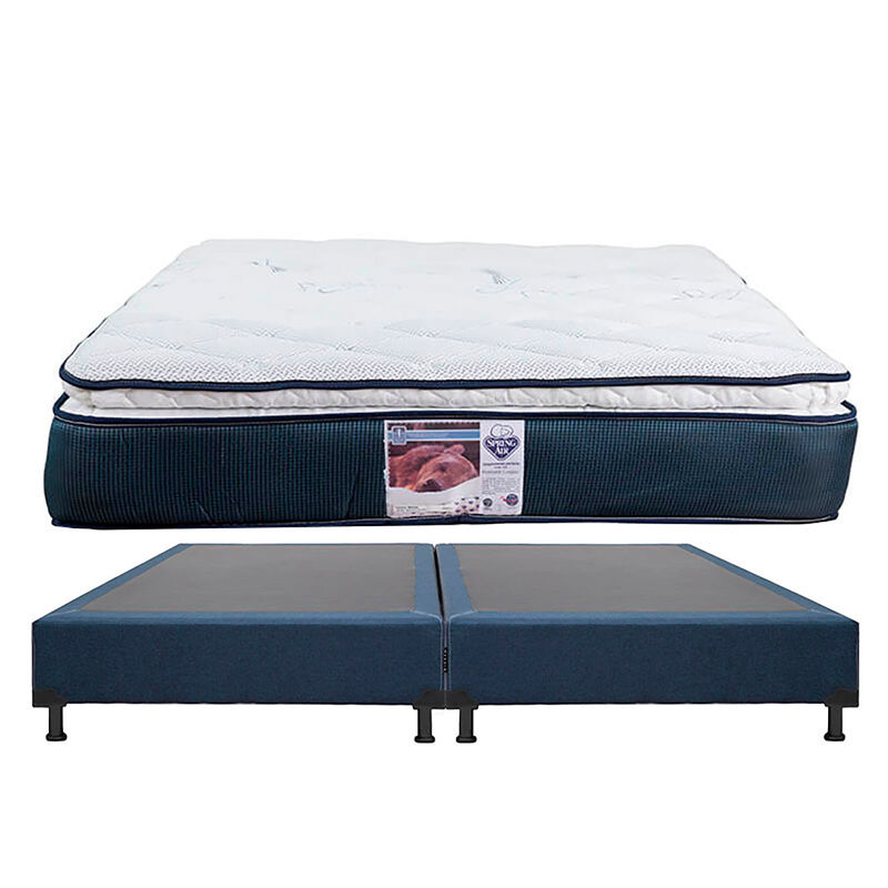 Colchón King Size Spring Air Mónaco+Protector d... image number null
