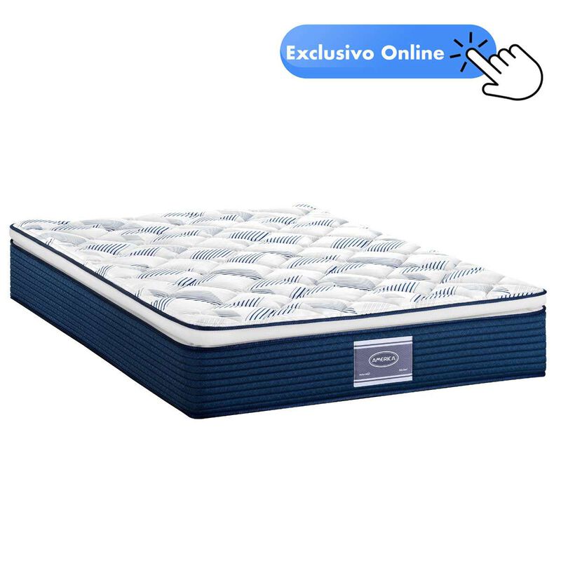 Colch&oacute;n Am&eacute;rica King Size Mabel Medio image number null
