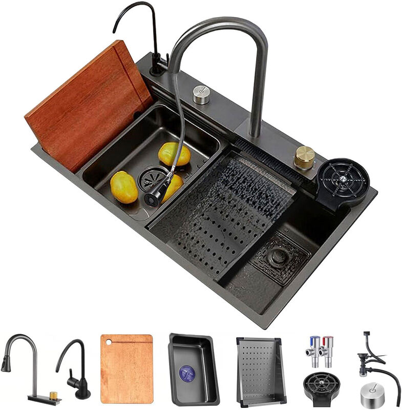 Tarja Multifuncional Brandtrendy de Acero Inoxi... image number null