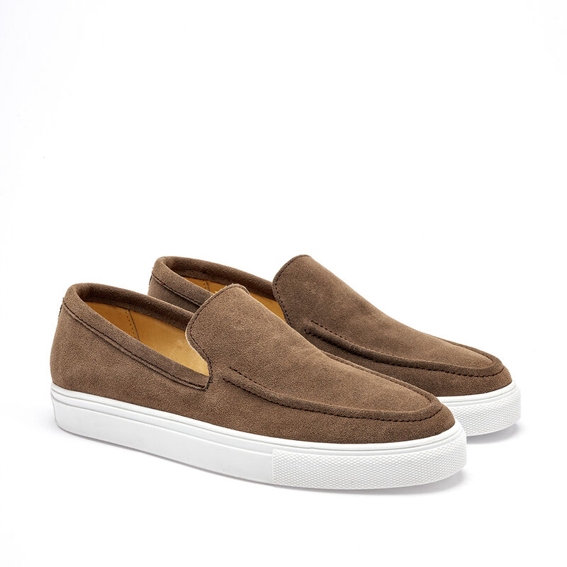 Elegancy zapato casual piel para hombre caf&eacute; co... image number null