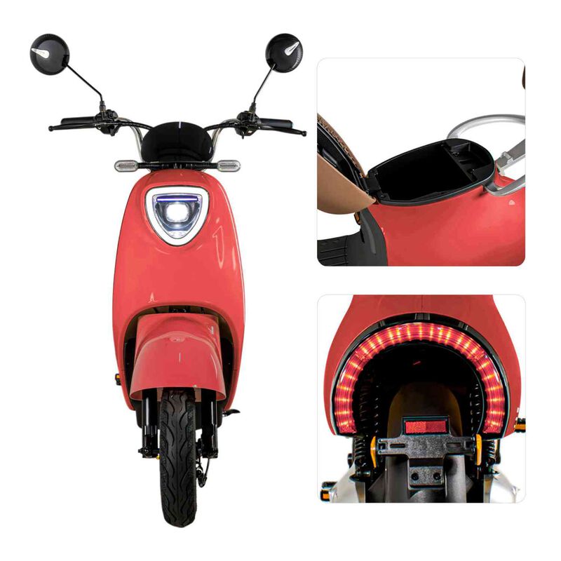 Bicicleta Bicimoto Eléctrica 500w 48v 35km/h Lu... image number null