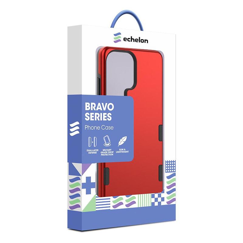 Funda ECHELON Bravo para Samsung S26 ULTRA Roja image number null