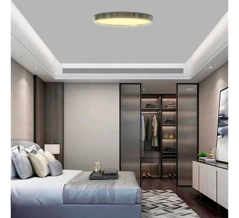 L&aacute;mpara Plaf&oacute;n Led Techo 21w Luz Ajustable Tecn... image number null