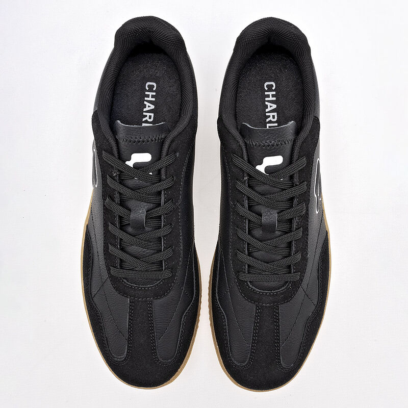 Charly Tenis deportivo para hombre negro, futbo... image number null