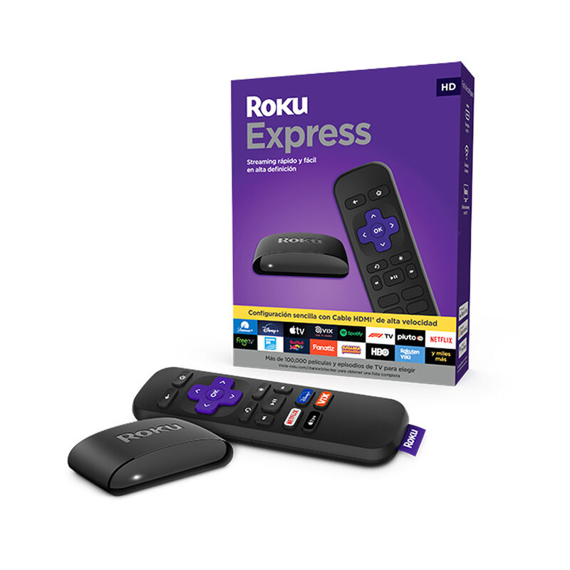 Roku Express 3930 Purple image number null