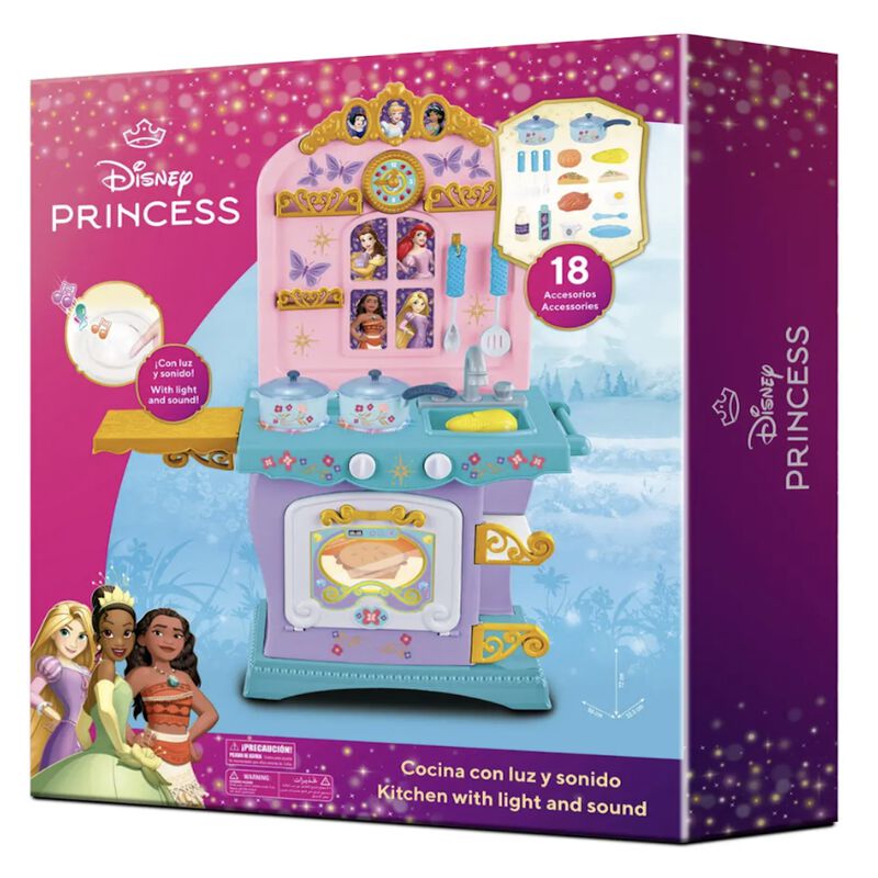 Disney Princesas Cocina Con Luz Y Sonido image number null