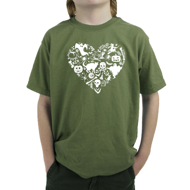Camiseta Word Art Para Ni&ntilde;o - Coraz&oacute;n de Hallow... image number null