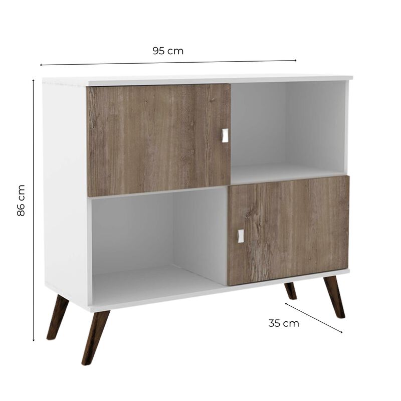 Credenza Bertolini RT3011 Blanco Rustico image number null