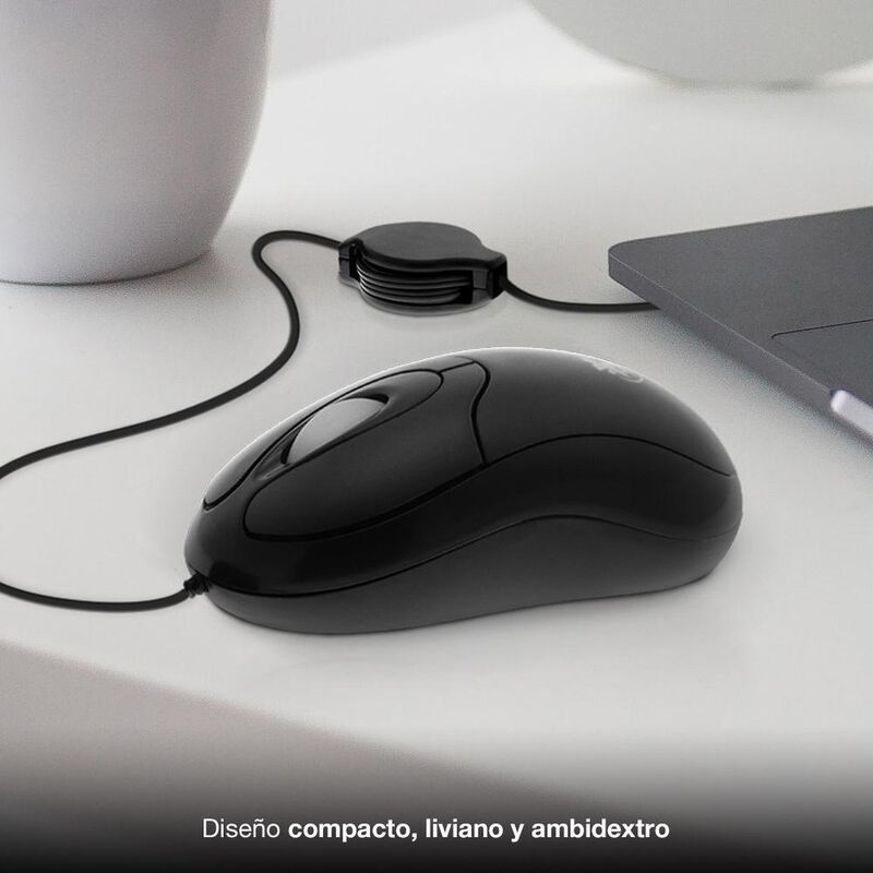 Mouse &oacute;ptico retr&aacute;ctil Xtech XTM-150 image number null