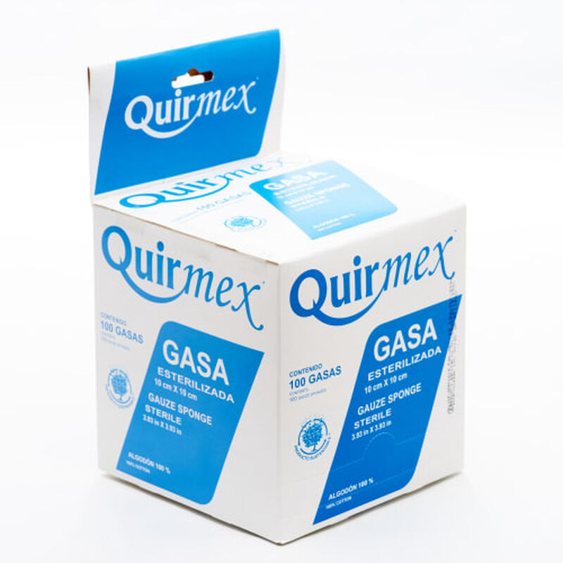 QUIRMEX ASA ESTERILIZADA 10X10 C100 image number null