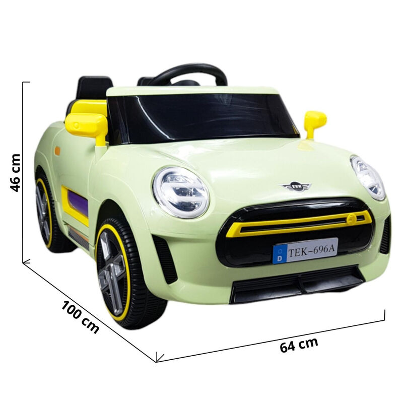 Carro Montable El&eacute;ctrico Ni&ntilde;os Cooper Con Contr... image number null