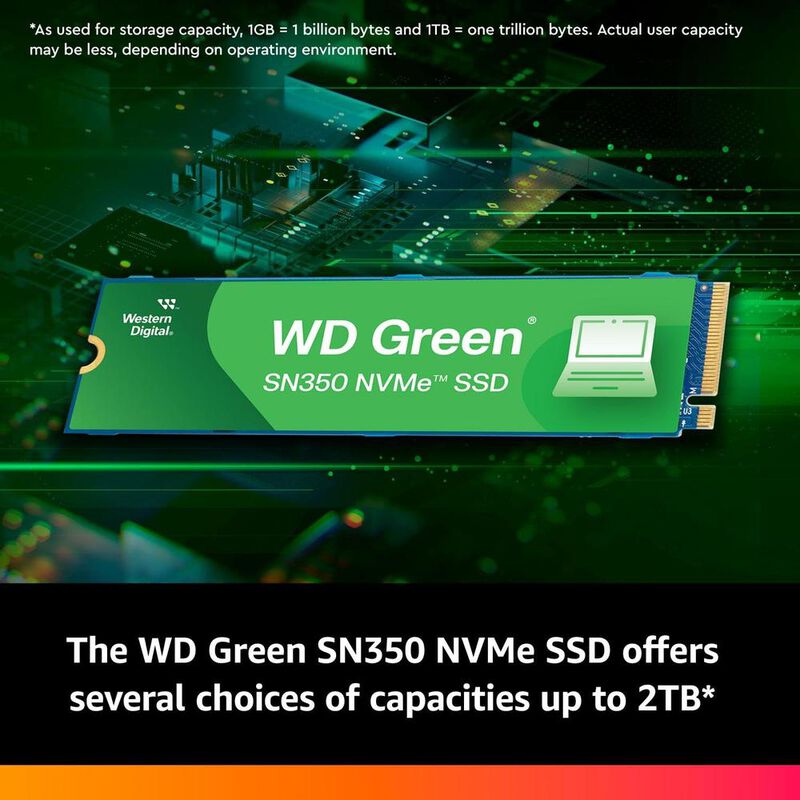 Ssd Western Digital Wd Green Sn350 NVMe 500gb P... image number null