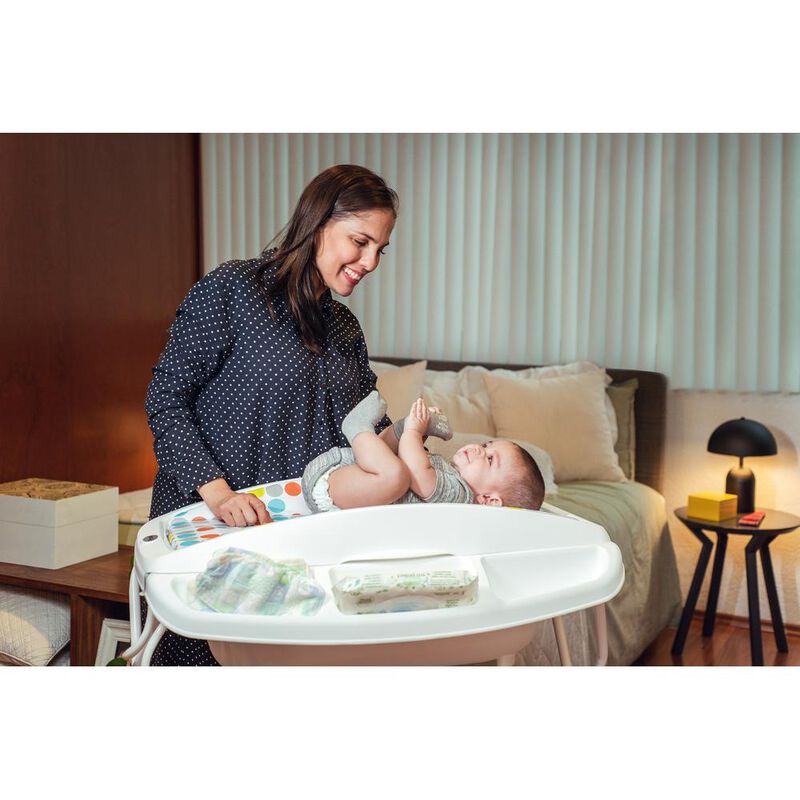 Ba&ntilde;era Bebe Con Base Prinsel Charola Cambiador ... image number null