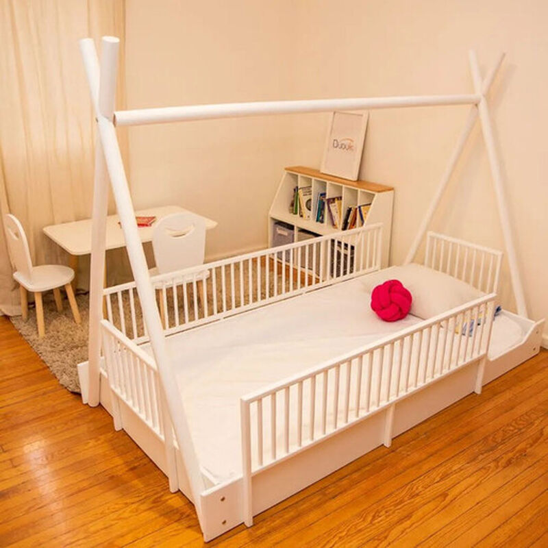 Cama Infantil Tipi Estilo Montessori Duduk - Bl... image number null