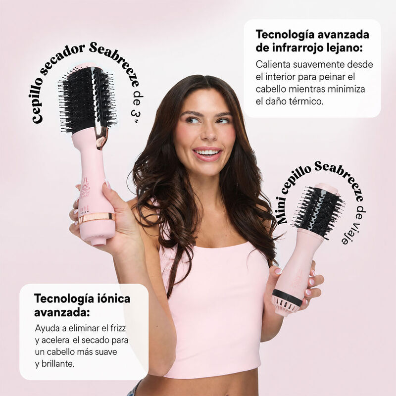 Cepillo Secador Infrarrojo Ionico Karma Beauty ... image number null