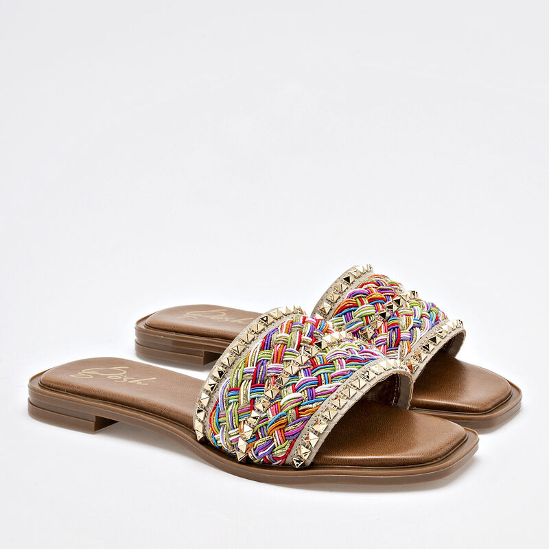 G&ouml;sh Sandalia para mujer beige multicolor image number null