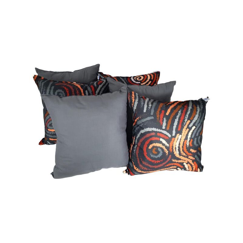 Set 6 Cojines Decorativos Premium Almoda Combin... image number null
