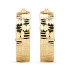 Arracadas Diamantadas Oro 10k 11 Mm | Bizzarro