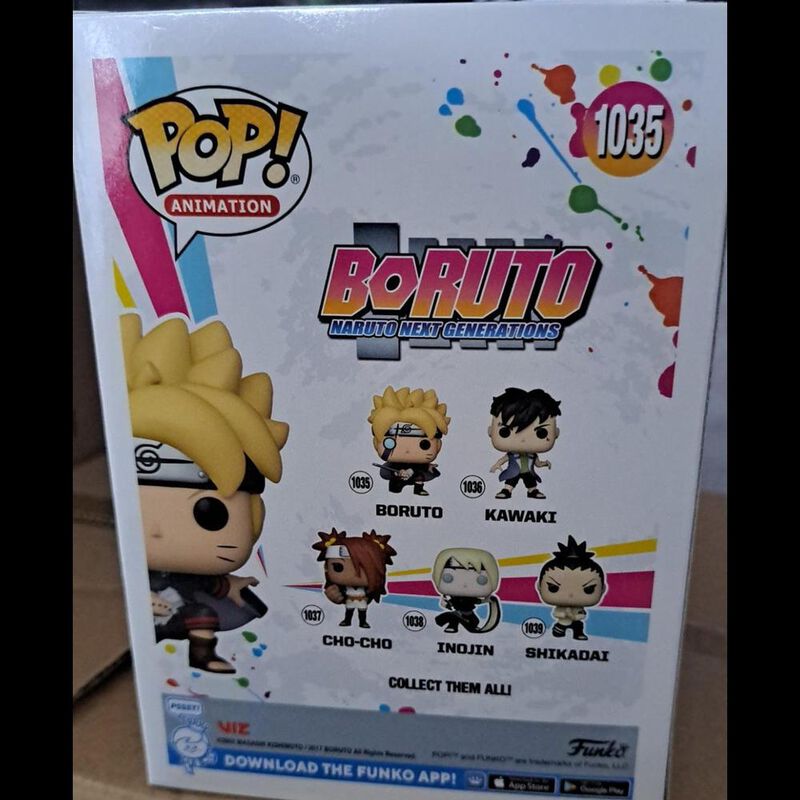 Boruto with Marks Glow-in-The-Dark Pop! #1035 image number null
