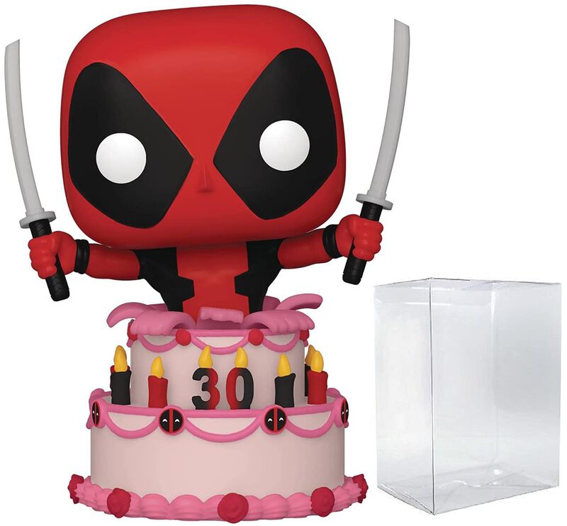Figura De Acci&oacute;n Funko Pop Marvel Deadpool 30th... image number null