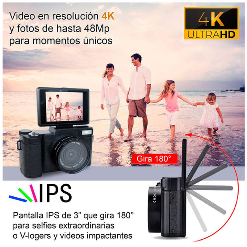 Cámara Digital Vak RF 3  Lcd 48mp Zoom Óptico 4... image number null