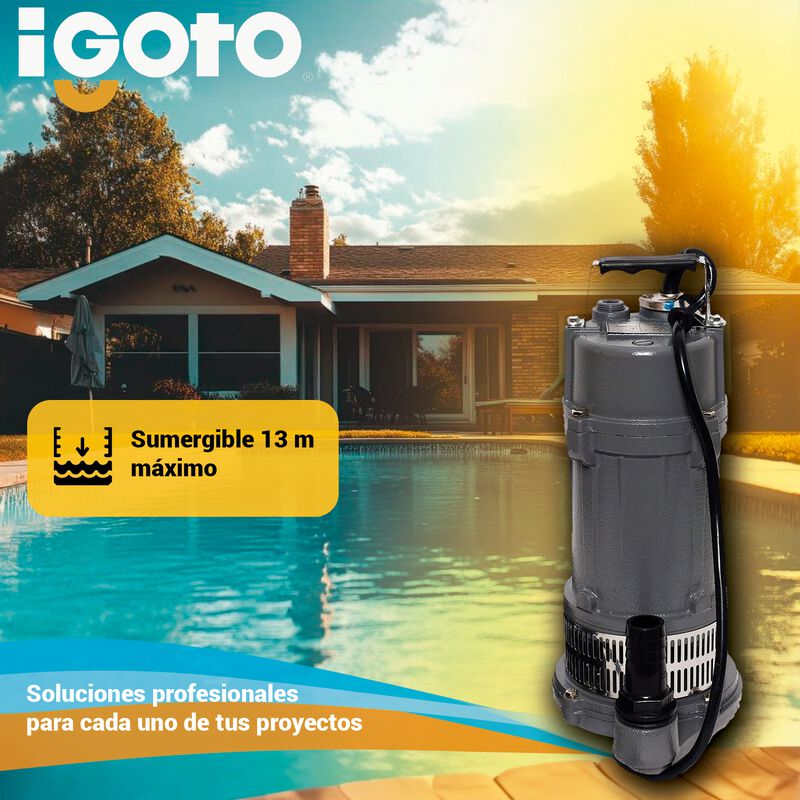 Igoto Qdx1.5-25-0.55t Bomba Sumergible Agua 3/4... image number null