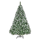 Árbol Navidad Verde Semi Nevado 1.6m Arbolito 650 Ramas Jardimex