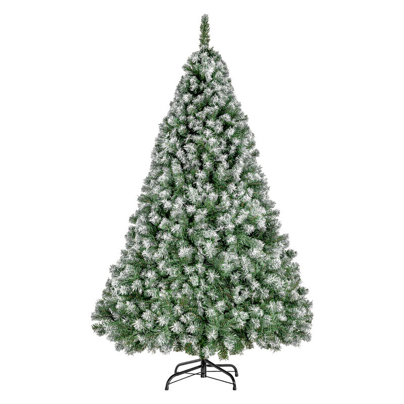 Árbol Navidad Verde Semi Nevado 1.6m Arbolito 6... image number null