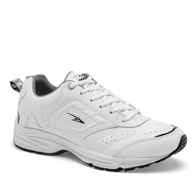 Apoort Tenis deportivo para hombre blanco negro image number null