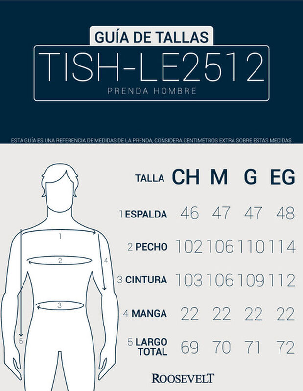 Playera Casual Caballero Premium Estampada Azul... image number null