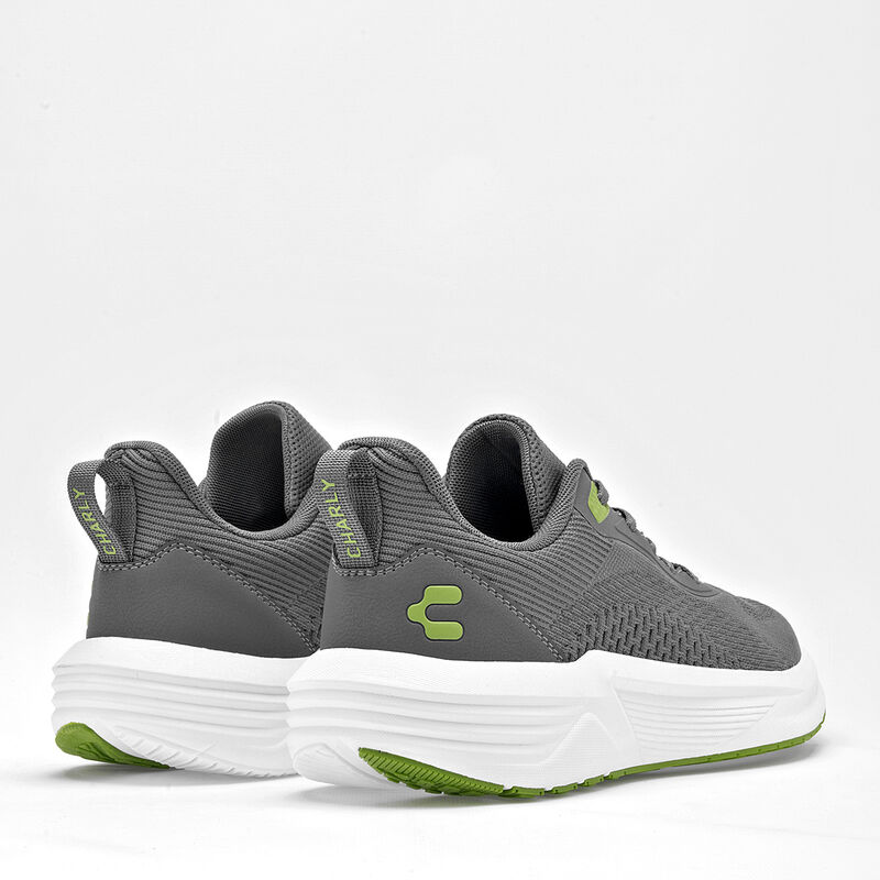 Charly Tenis deportivo para hombre. Gris, runni... image number null